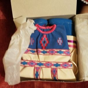 Nib American girl doll kaya pow wow of today